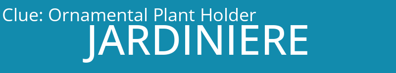 Ornamental Plant Holder