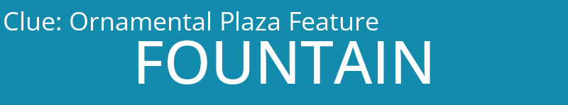 Ornamental Plaza Feature
