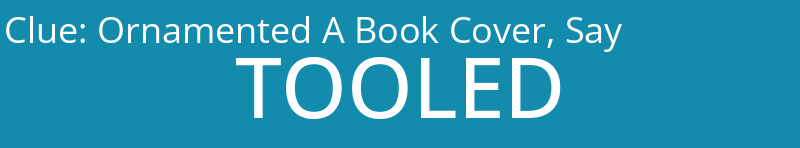 Ornamented A Book Cover, Say