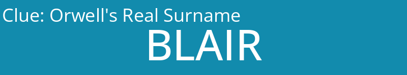 Orwell's Real Surname