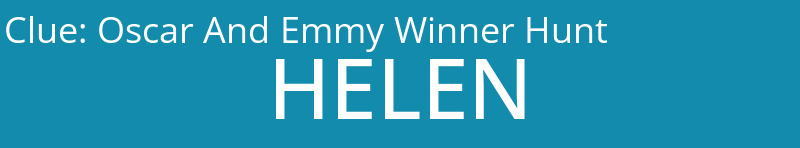 Oscar And Emmy Winner Hunt