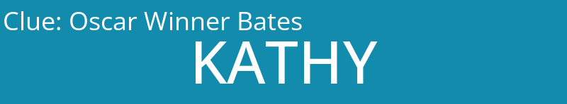 Oscar Winner Bates