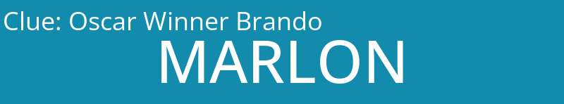 Oscar Winner Brando