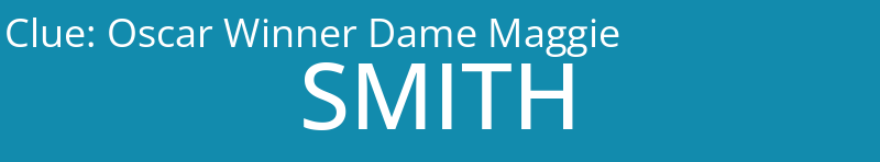 Oscar Winner Dame Maggie