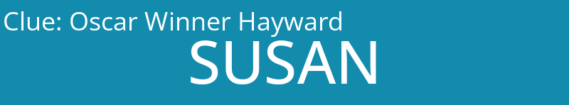 Oscar Winner Hayward