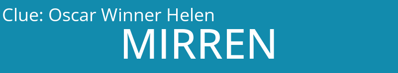 Oscar Winner Helen