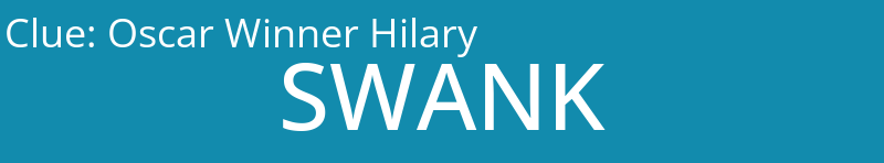 Oscar Winner Hilary