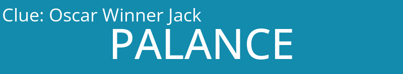 Oscar Winner Jack