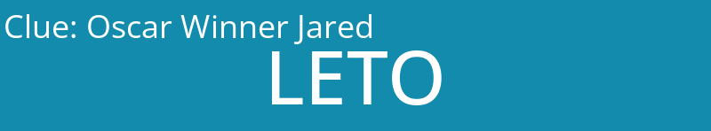 Oscar Winner Jared