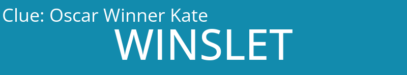 Oscar Winner Kate