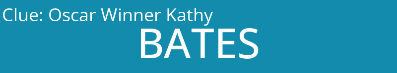 Oscar Winner Kathy