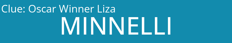 Oscar Winner Liza