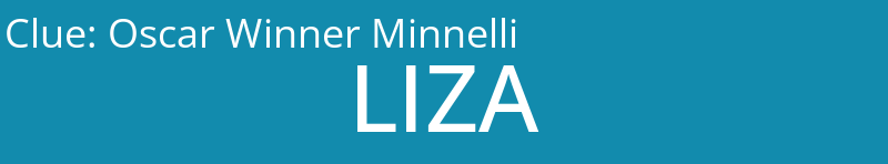 Oscar Winner Minnelli