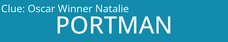 Oscar Winner Natalie
