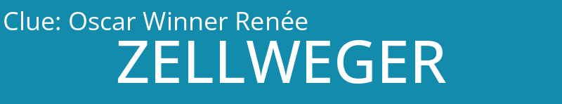 Oscar Winner Renée