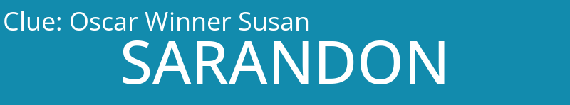 Oscar Winner Susan