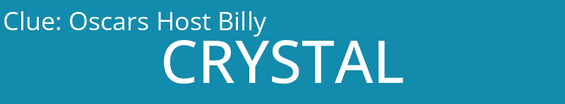 Oscars Host Billy