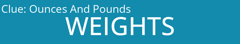 Ounces And Pounds