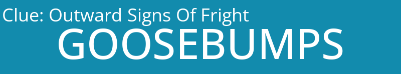 Outward Signs Of Fright
