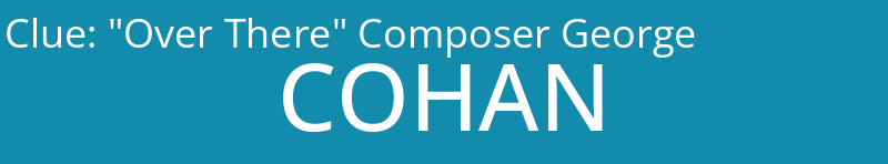 "Over There" Composer George