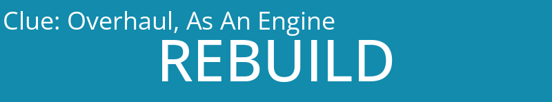Overhaul, As An Engine