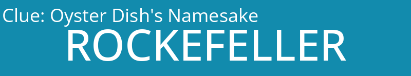 Oyster Dish's Namesake