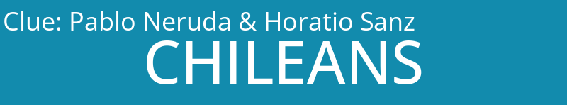 Pablo Neruda & Horatio Sanz