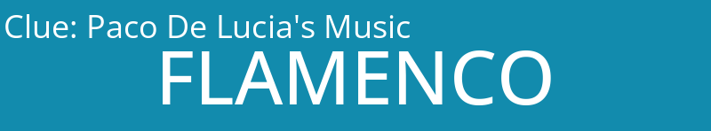 Paco De Lucia's Music
