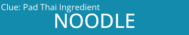 Pad Thai Ingredient