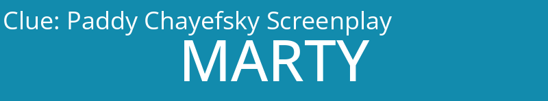 Paddy Chayefsky Screenplay