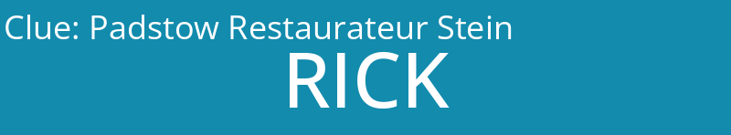 Padstow Restaurateur Stein