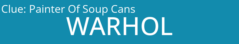 Painter Of Soup Cans