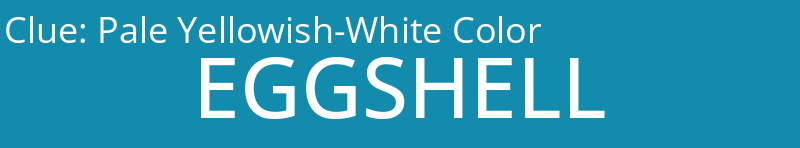 Pale Yellowish-White Color