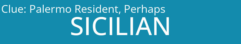 Palermo Resident, Perhaps