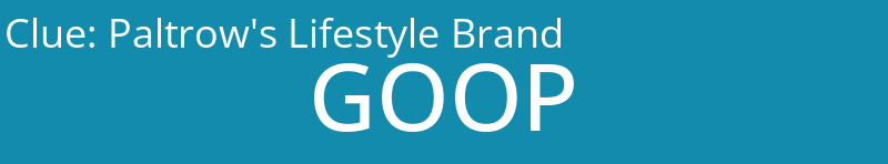 Paltrow's Lifestyle Brand