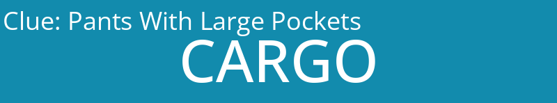 Pants With Large Pockets