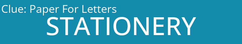 Paper For Letters
