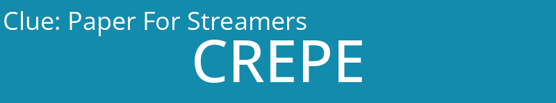 Paper For Streamers
