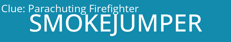 Parachuting Firefighter