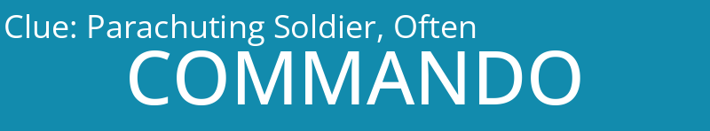 Parachuting Soldier, Often