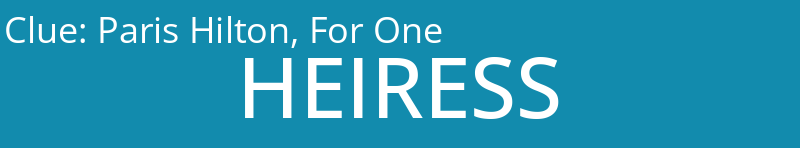 Paris Hilton, For One