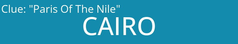 "Paris Of The Nile"