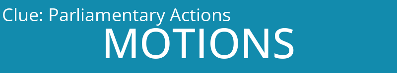 Parliamentary Actions