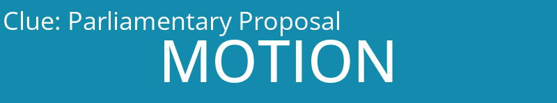 Parliamentary Proposal