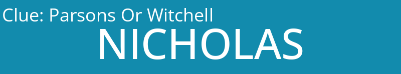 Parsons Or Witchell