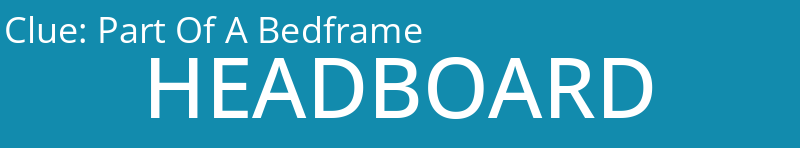Part Of A Bedframe