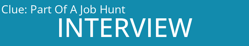Part Of A Job Hunt