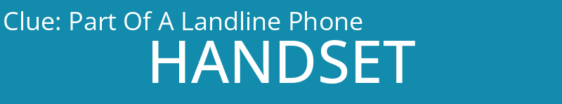 Part Of A Landline Phone