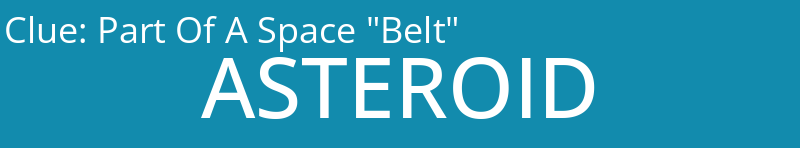 Part Of A Space "Belt"