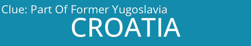 Part Of Former Yugoslavia